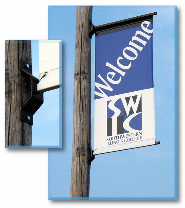 Brackets for Wooden Poles