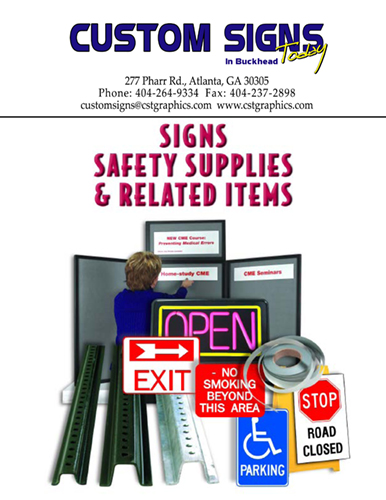 Traffic and Property Restriction Signs