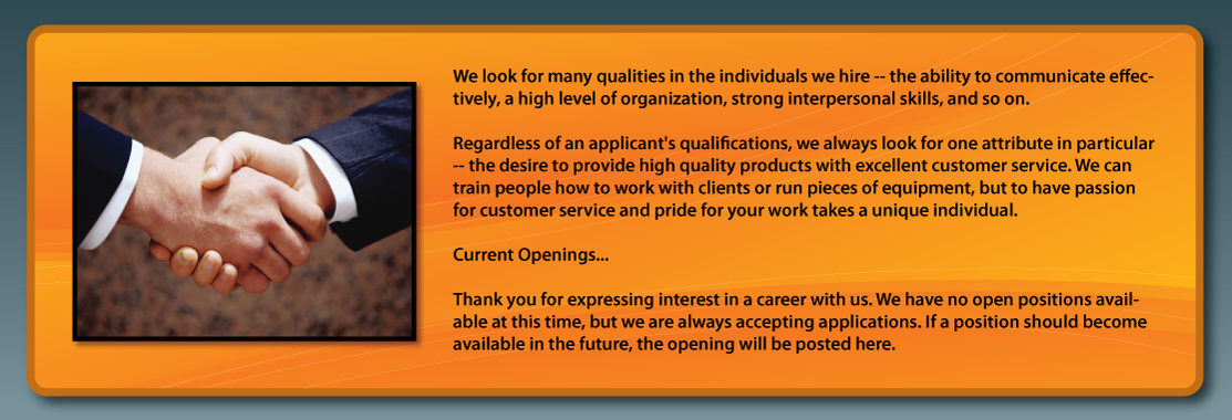 Employment Opportunities