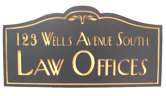 A10213 - Stained Cedar, Metallic Gold Paint for Text