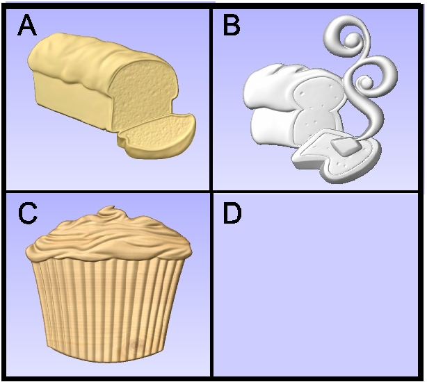 Q26907 - Carved Bakery Items