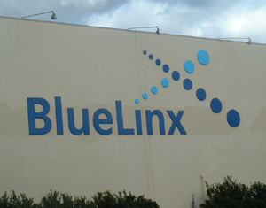 3D Letters - Blue Linx