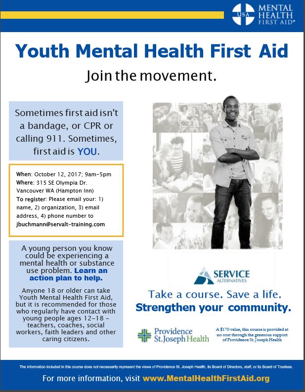 Youth Mental Health First Aid