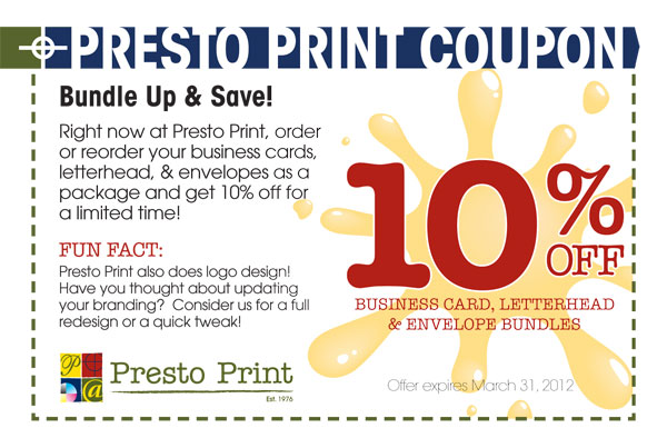 $20 off, Presto Print deals