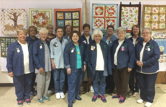 Woodland Quilters at Quilt Show 2018