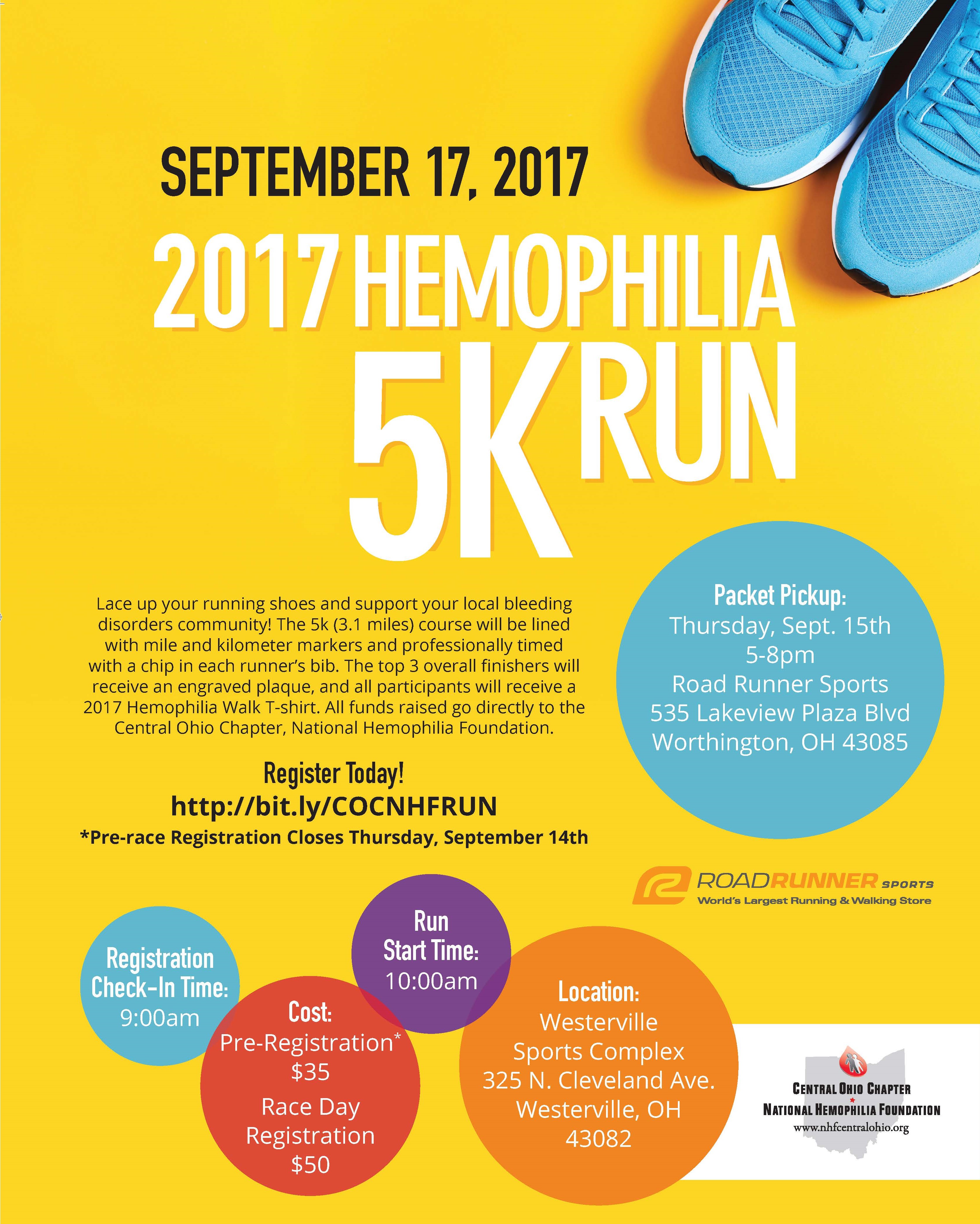 Annual Hemophilia Run