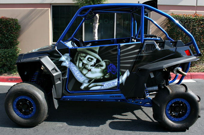 Custom Blue Rzr