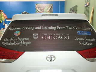 Perforated Window Graphic
