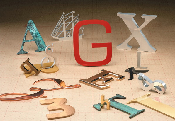 Acrylic & Metal Letters