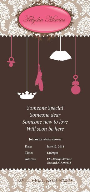 Baby Shower | Version 3 | Front