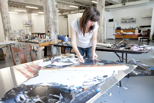 Leslie Shows, artist-in-residence 2011