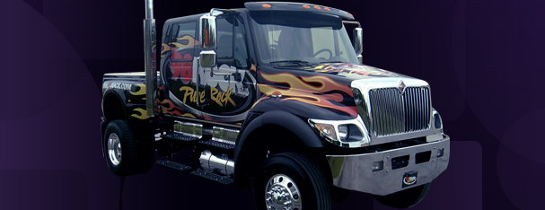 Vehicle -Truck Wrap - Semi Cab