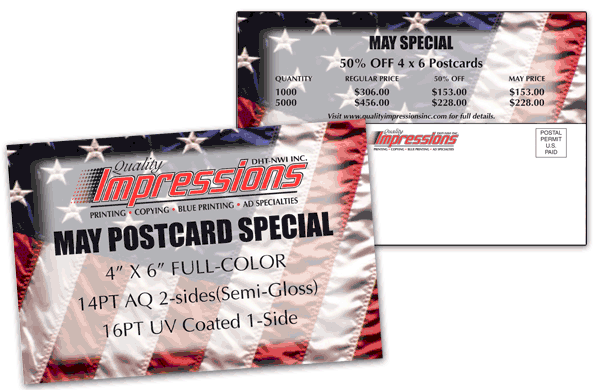 4 x 6 Post Cards