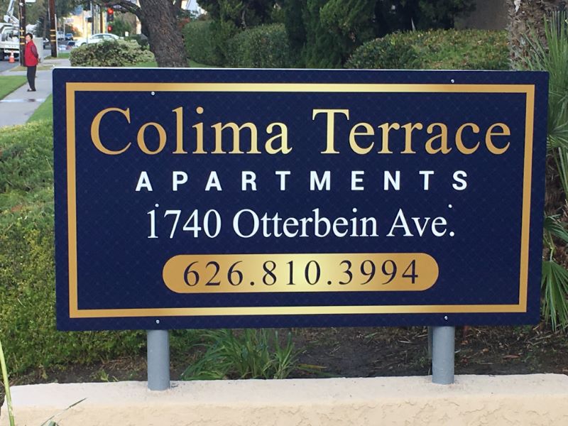 Apartment Complex Signs Orange County