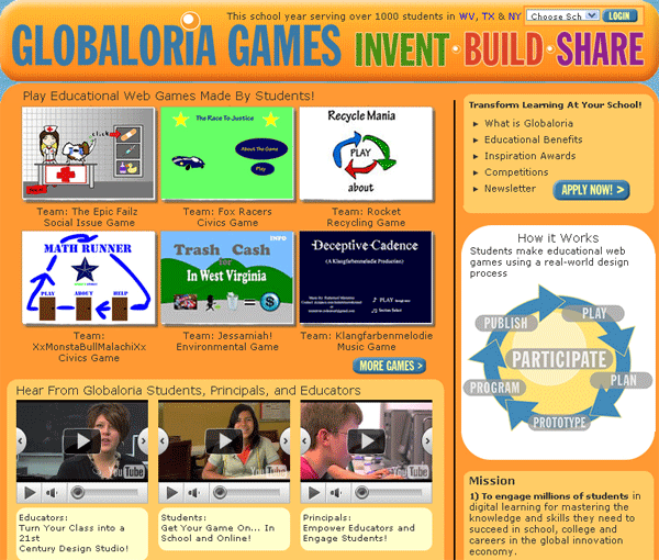 Globaloria Student Website