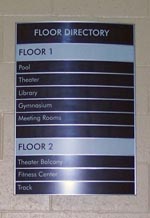 DIRECTORIES / WAYFIND SIGNAGE