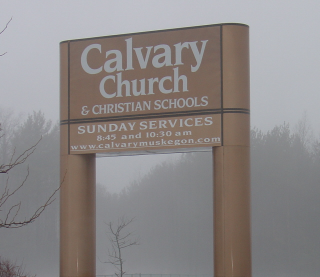 Pylon Signs - Vinyl Lettering