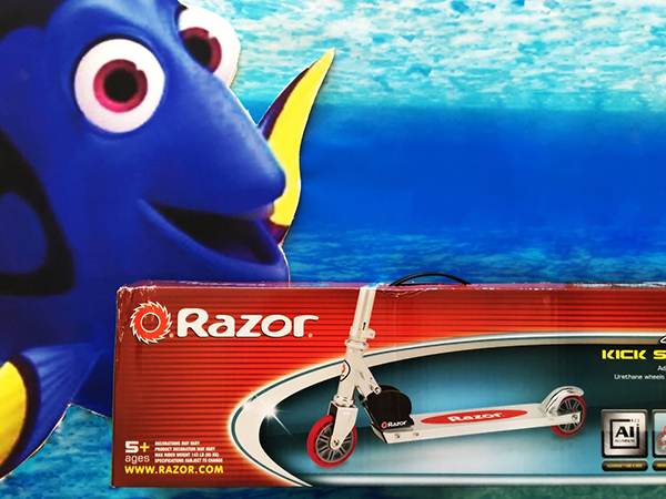 Finding Dory Scooter winner!