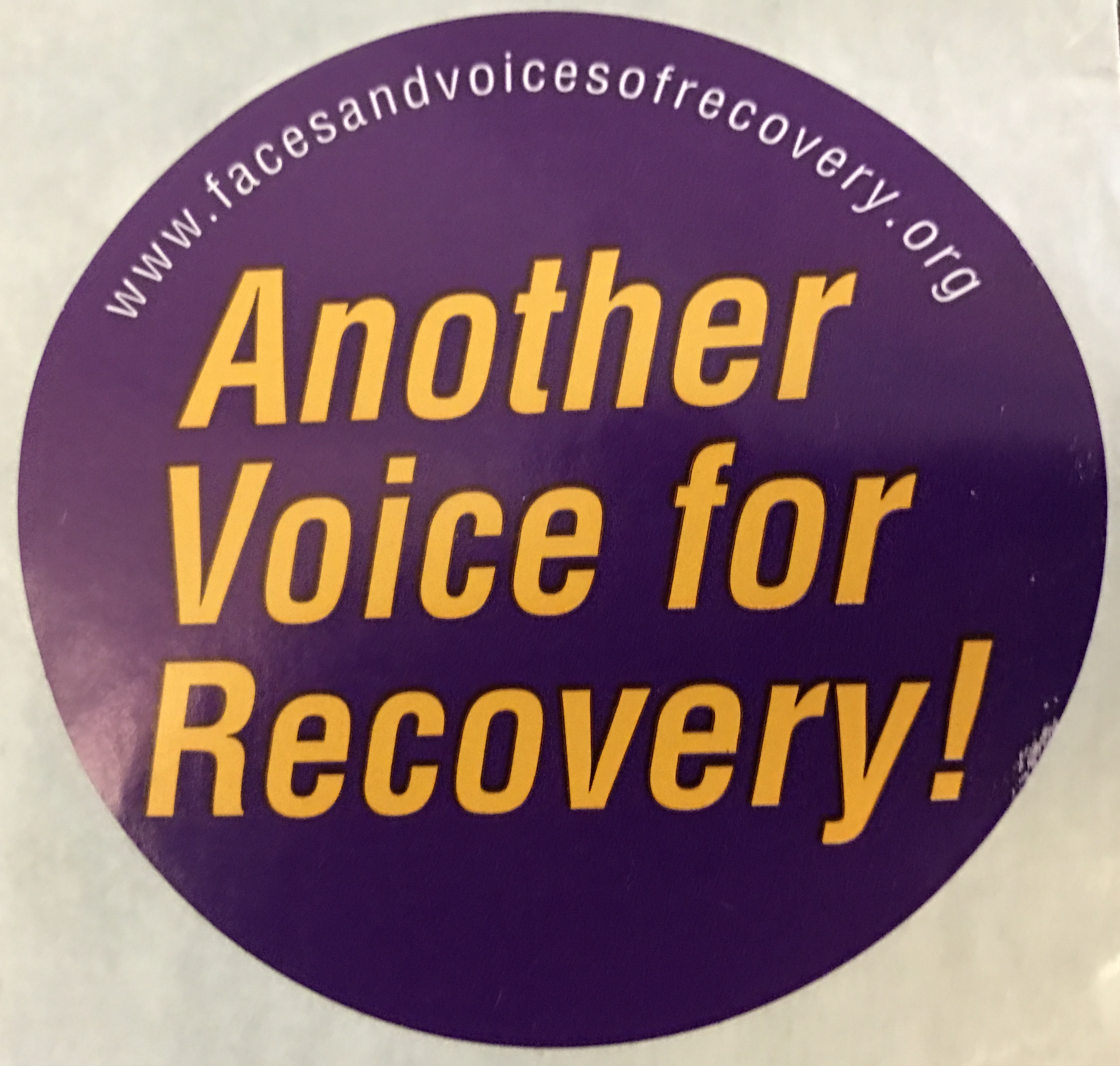 Another Voice for Recovery! Stickers (500 pack)