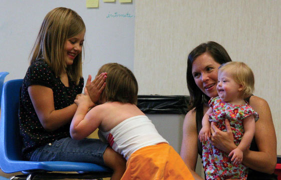 Never too young to lend a helping hand