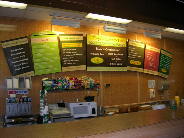 Indoor sign
