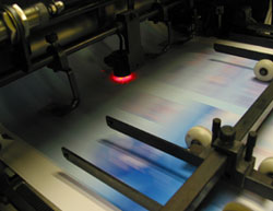 Offset printing at Markham Litho