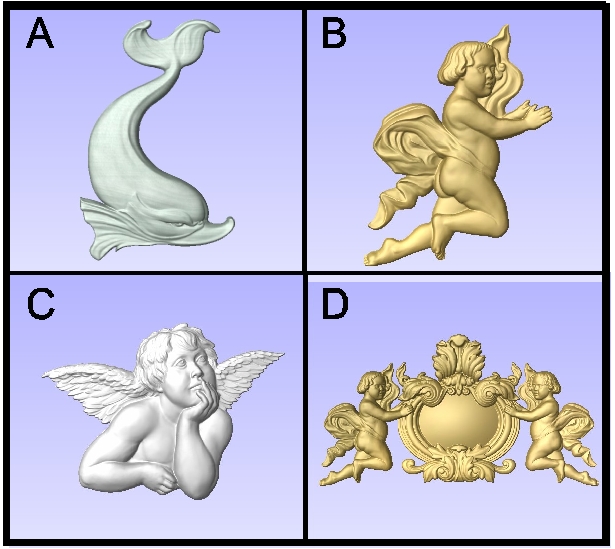 T29903 - Carved Ornamental Decorations