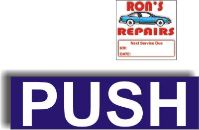 Window Cling Decals