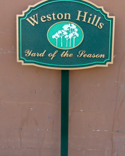 Yard Of Month Signs For Hoa