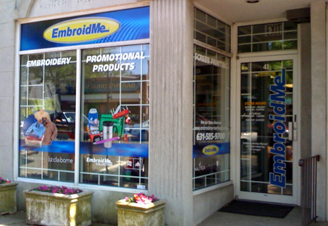 Embroid Me Riverhead NY Window Graphics