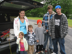 Fishing with My Family - June 2011