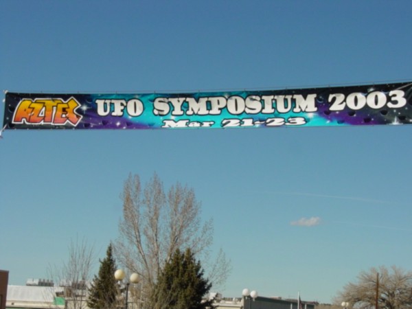 Aztec UFO Symposium Banner