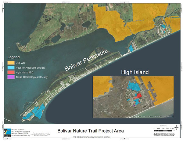 Bolivar Nature Trail Project Area