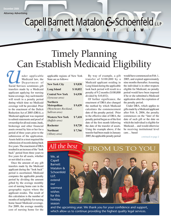 Capell Newsletter Cover