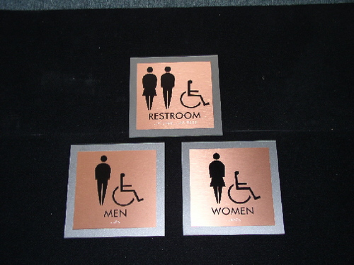 Restroom ADA Signage