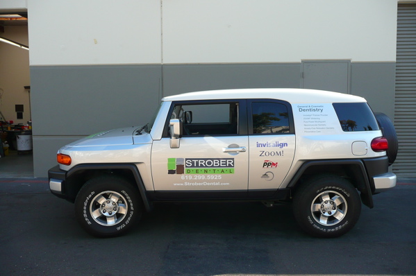 Vehicle Graphics for Dental Office