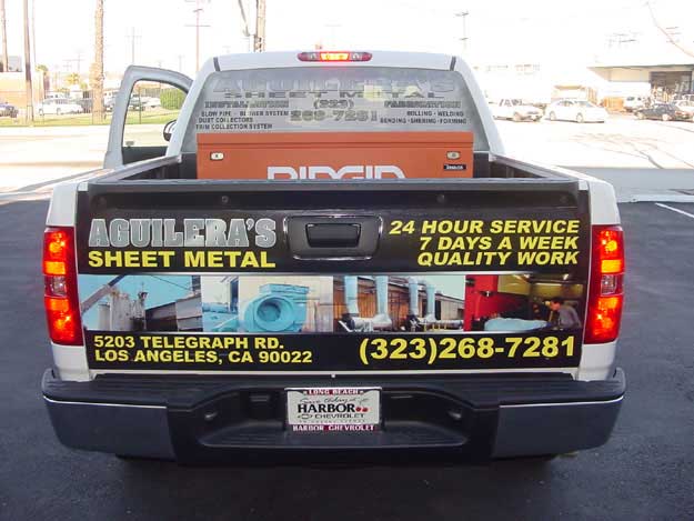 VEHICLE VINYL WITH ONE WAY MESH
