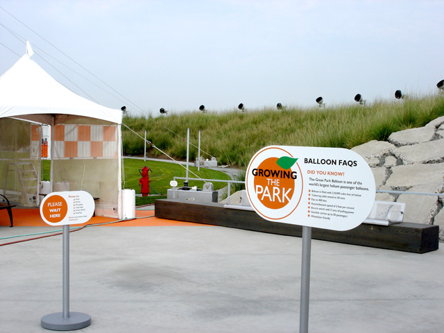 Great Park Aluminum Signs