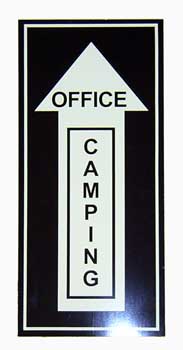 Aluminum Directional Sign