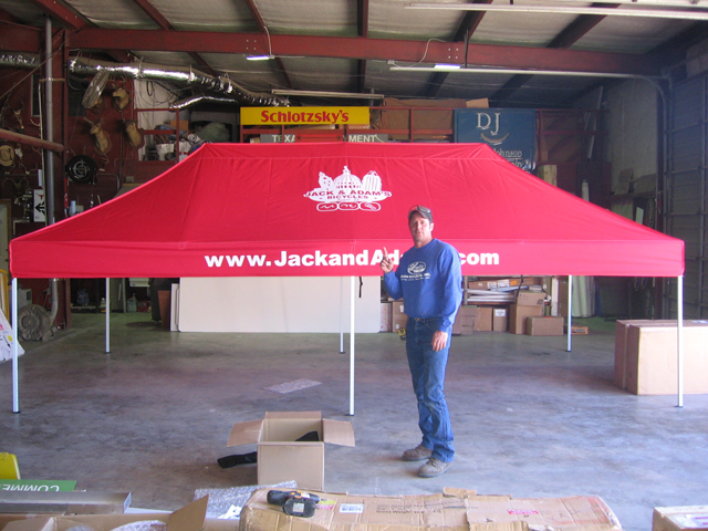 Jack & Adam's Canopy- Manufacture