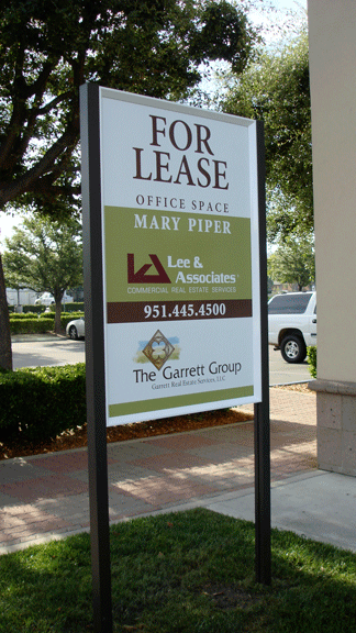 ALUMINUM POST AND PANEL SIGNS