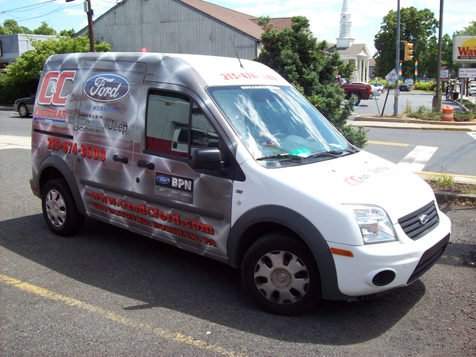 C & C Ford - Transit Connect Wrap - Horsham, PA