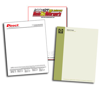 * Letterhead