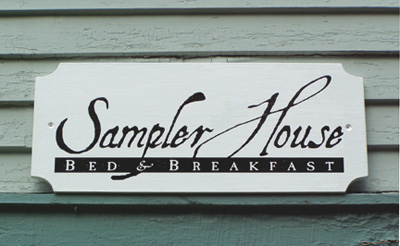 Bed & Breakfast house sign