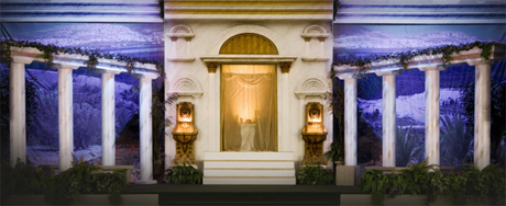 Liberty Church Easter Backdrop