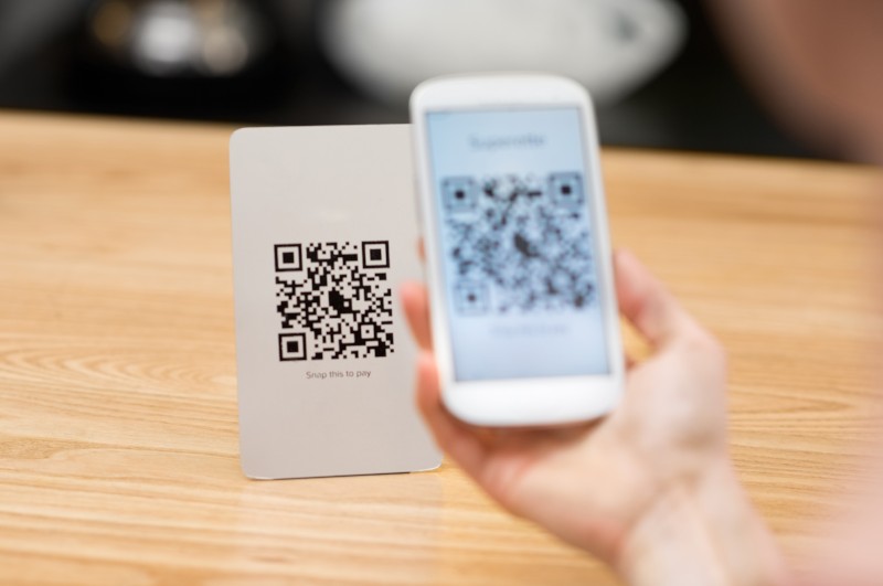 qr code on direct mailer