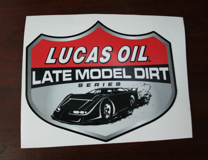 Lucas Oil Stickers