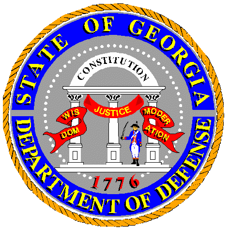 W32140 - Great Seal of Georgia Wooden Plaque