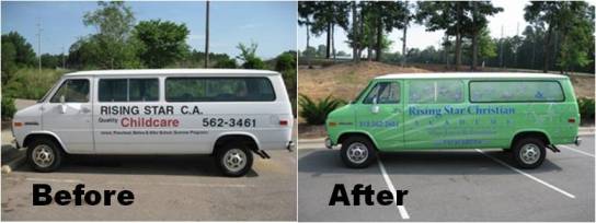 Van Wrap Makeover