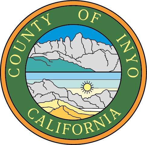 X33357 - Carved Wood Wall Plaque of the Seal for Inyo County, California